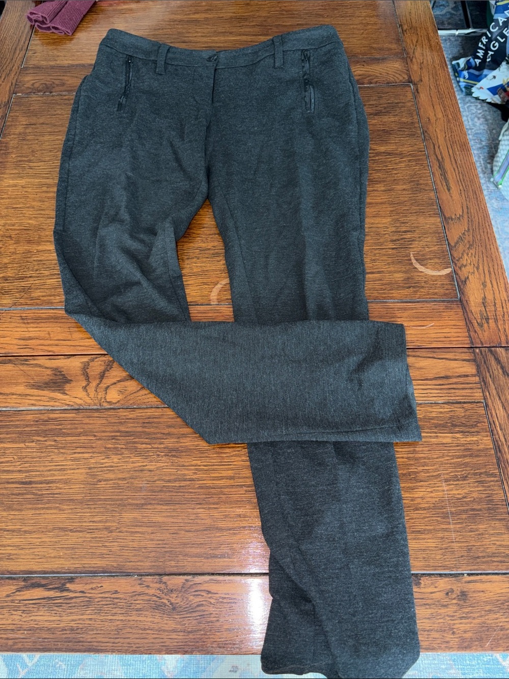 Saks Fifth Avenue  Charcoal Dress Pants - straight  stretch fit